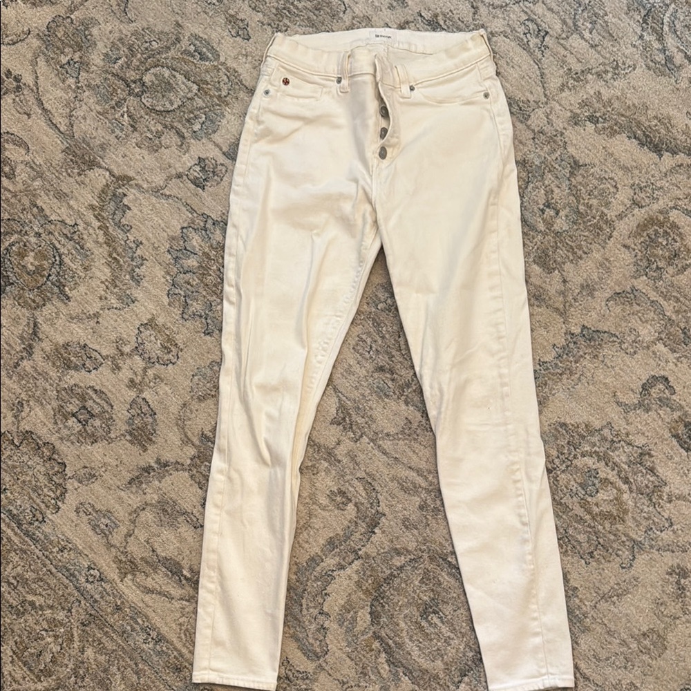 Hudson Jeans Women's Skinny Jeans in Cream